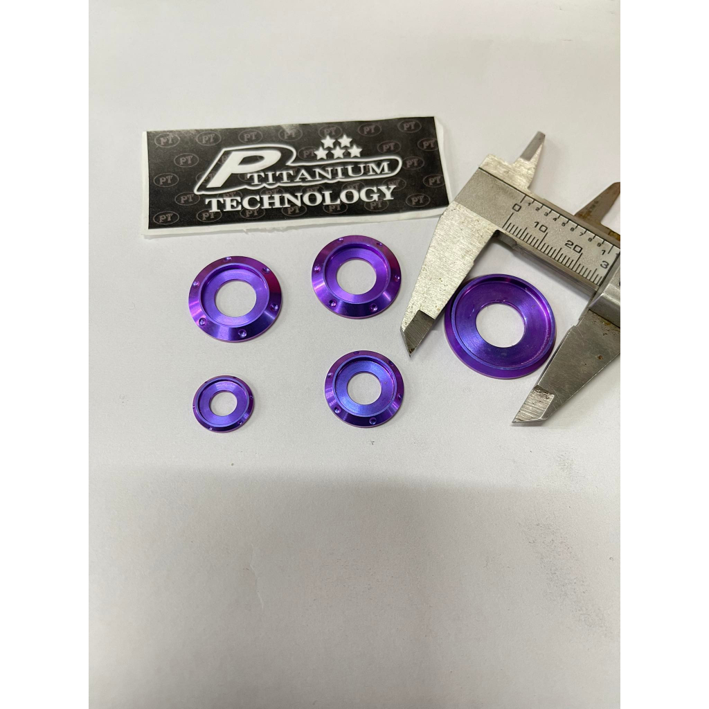 Lông đền Titan, long đền Titanium 6li 8li 10li 12li 14li gắn nhiều vị trí trên xe máy