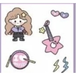 ✨✨STICKER DỄ THƯƠNG K THẤM NƯỚC ❤❤