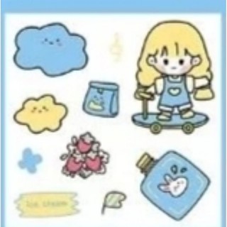 ✨✨STICKER DỄ THƯƠNG K THẤM NƯỚC ❤❤