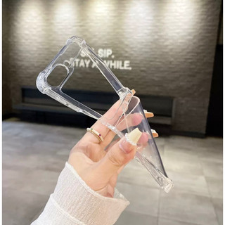 Ốp lưng trong suốt cho Samsung Z Flip 7/ Z Flip 5 5G / Z Flip 6 silicon dẻo chống sốc bảo vệ máy