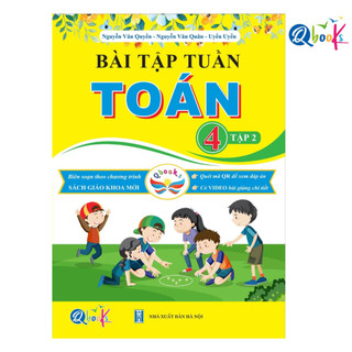 Sách - bài tập tuần toán 4 - tập 2 - cánh diều