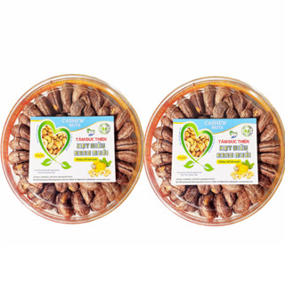 Combo 2 Hộp x Hộp 500GR Hạt Điều A+ Bình Phước Nguyên Hạt Vỏ Lụa Rang Muối Cao Cấp Tâm Đức Thiện Chuẩn Xuất Khẩu Quà Tết