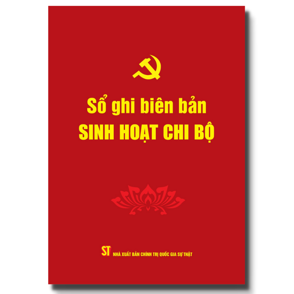 Sách - Sổ ghi Biên bản sinh hoạt Chi bộ