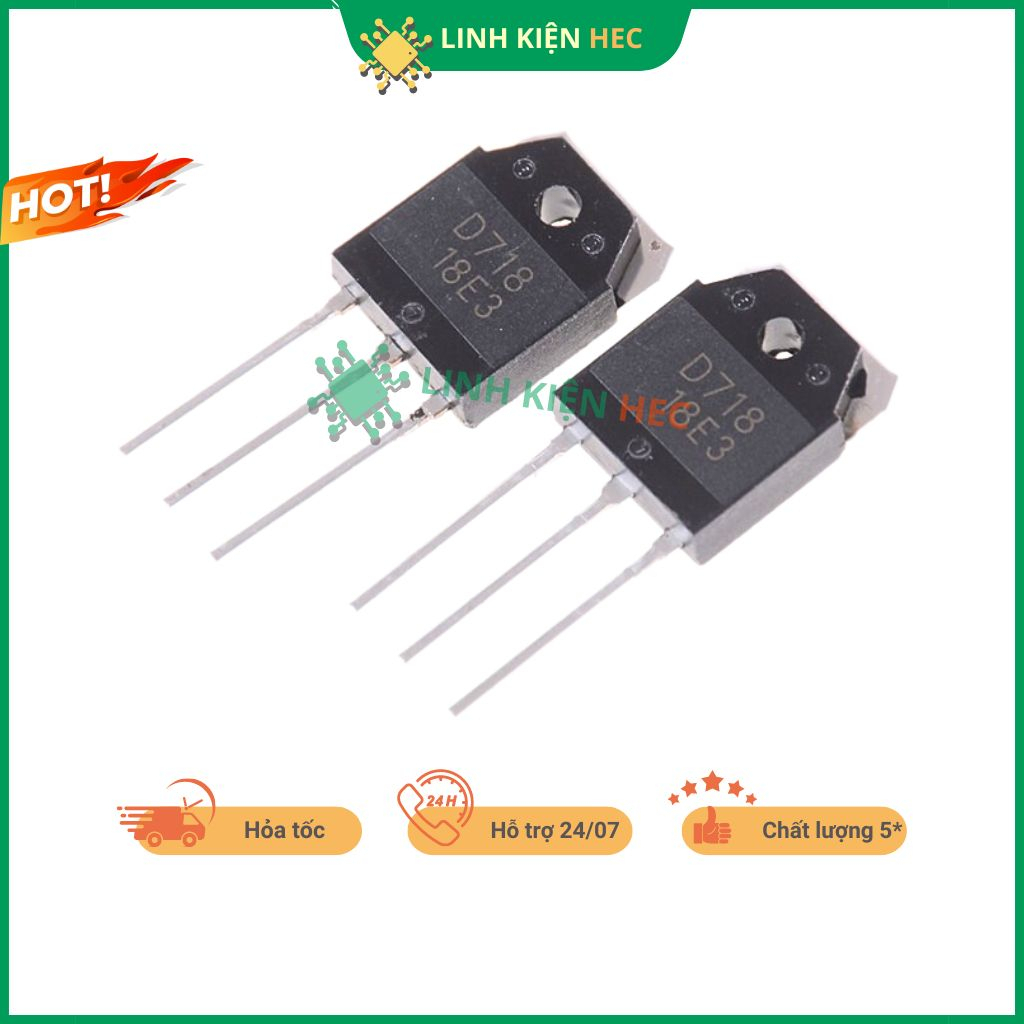 Cặp sò B688 D718 tháo máy chính hãng chất lượng cao linh kiện hec