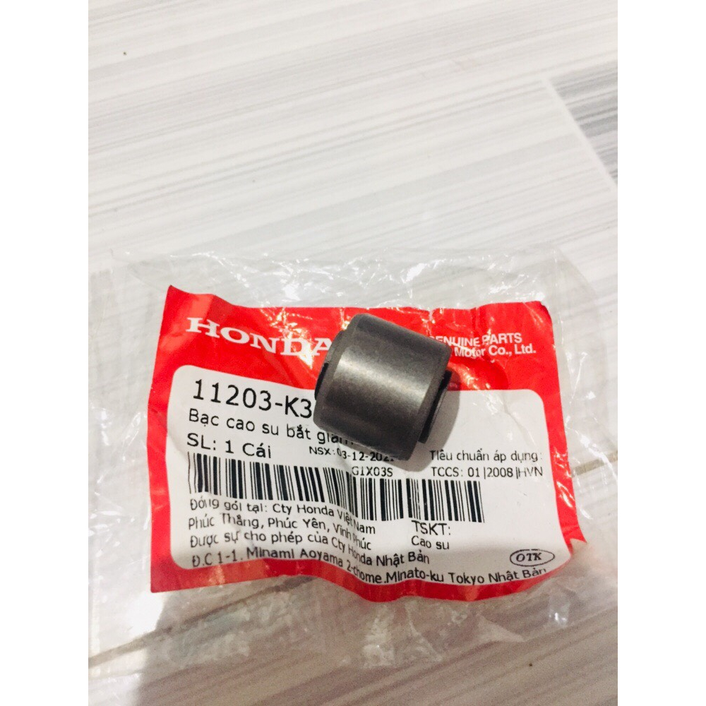 Bạc cao su bắt giảm xóc HONDA AIR BLADE125, PCX125. Mã SP 11203K35J00