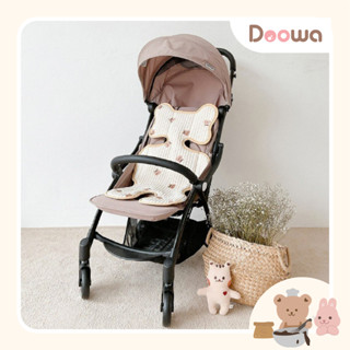 Lót xe đẩy cho bé, đệm lót xe đẩy đa năng phong cách Hàn Quốc, bé nằm êm, không bị bí lưng - Doowa
