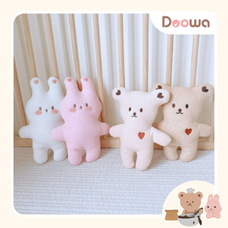 Thú bông Organic, thỏ bông có bấm chút chít Monona, món đồ chơi không thể thiếu cho các bé