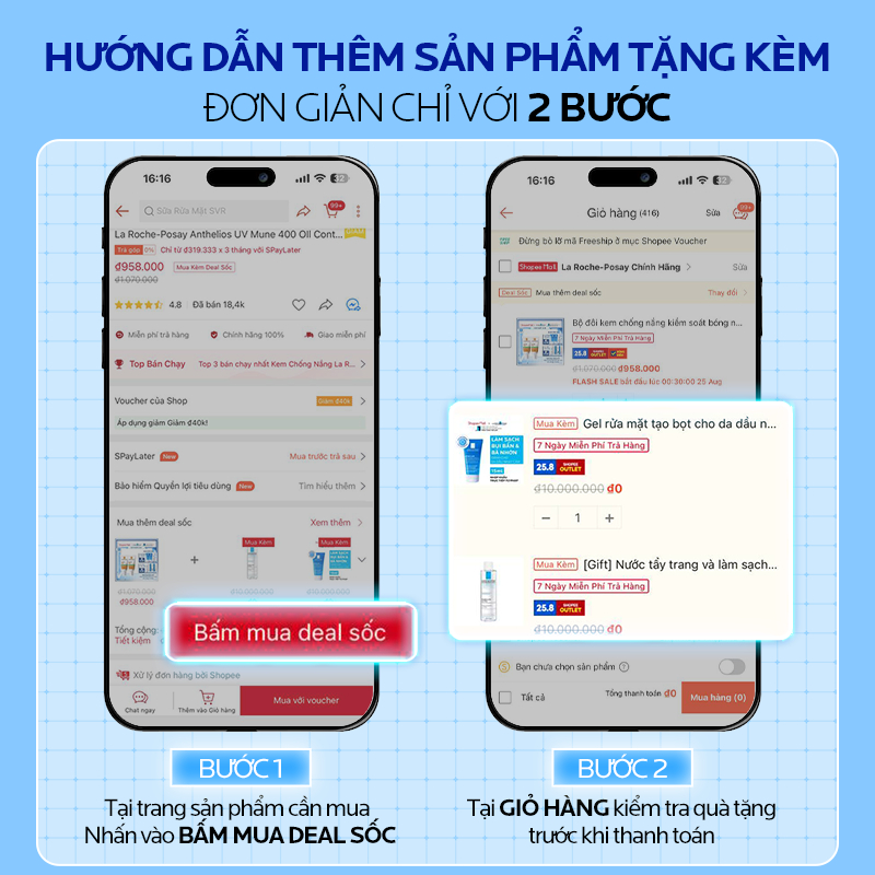 Bộ 2 kem dưỡng giúp làm dịu, làm mượt, làm mát & phục hồi da phù hợp cho trẻ em Cicaplast Baume B5 40ml