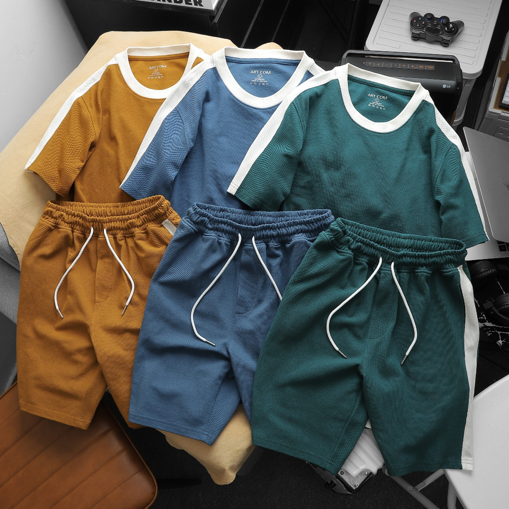 Đồ bộ thể thao nhiều màu siêu hot HEBE SET ARTCOM chất cotton cá sấu mềm mịn thoáng khí, bền màu.
