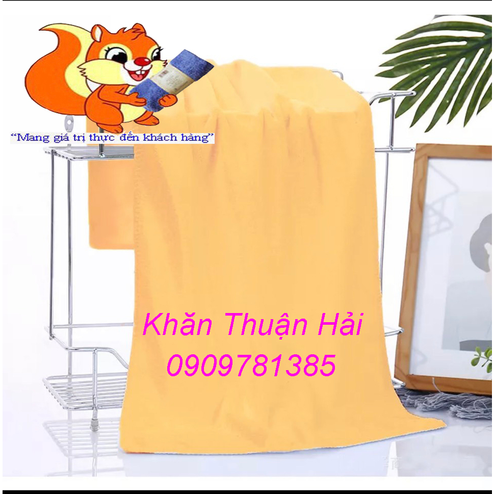 "Khăn Gội Đầu" Kt 40*80 loại dày, mềm mịn, siêu thấm nước dùng cho spa và tiệm nail