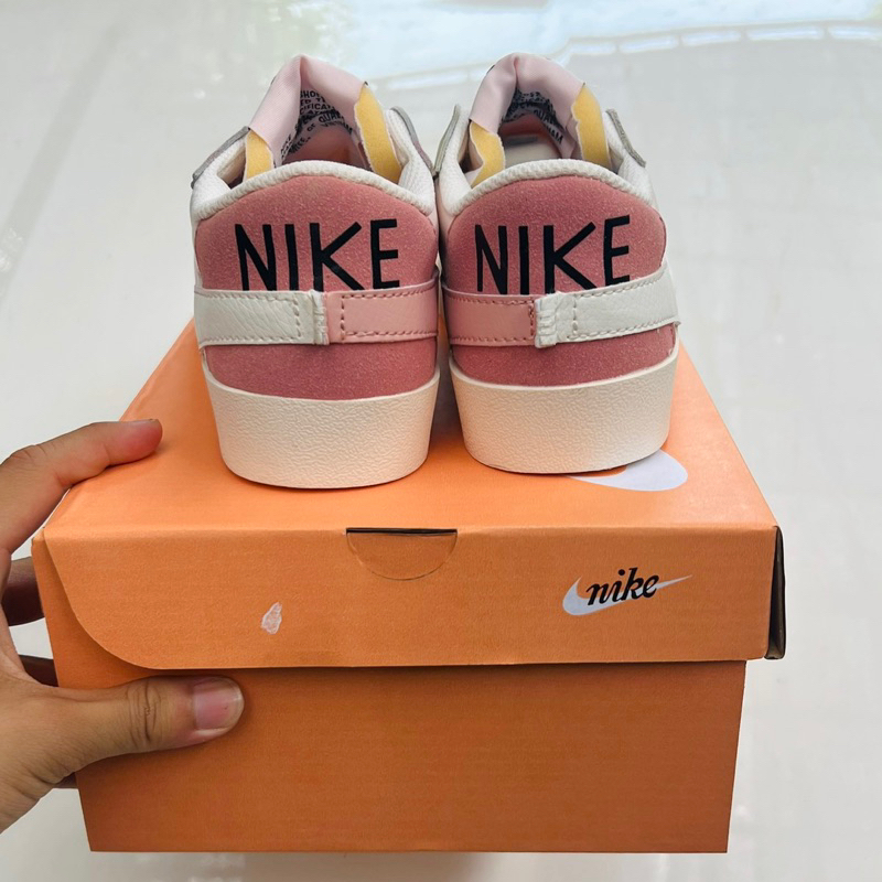 Giày Thể Thao NlKE Blazer Full Hồng Nữ Bản Đẹp Full Bill Box - Sứa Sneaker