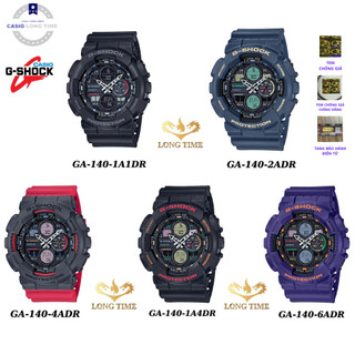 Đồng hồ nam casio g-shock ga-140 dây nhựa - chống nước 200m - chống va đập - cá tính trẻ trung bảo hành quốc tế 12 tháng