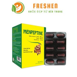 Men tiêu hóa Menpeptine - gairm đầy hơi, khó tiêu, kích thích ăn ngon