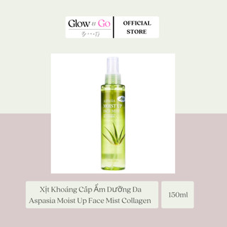 Xịt Khoáng Cấp Ẩm Dưỡng Da Aspasia Moist Up Face Mist Collagen 150ml