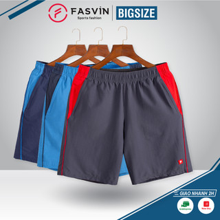 Combo 02 Quần short Big Size thể thao nam Fasvin D20209.HN chất liệu mềm mịn, co giãn