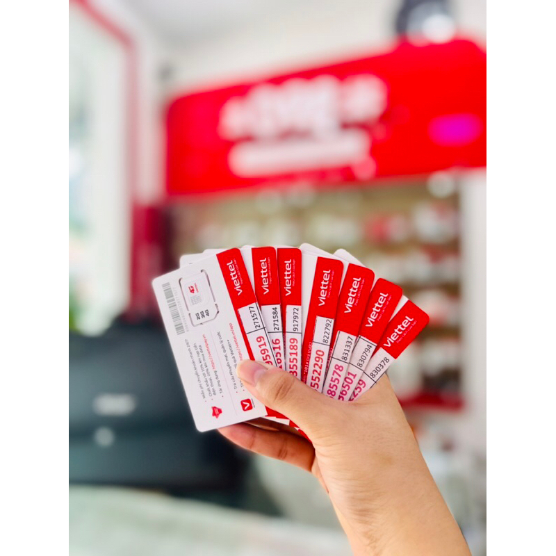 Sim Viettel GIÁ SIÊU RẺ, NGUYÊN KIT chưa kích hoạt