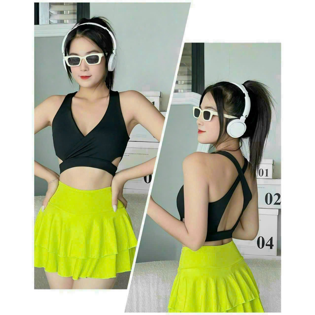 Ao Bra Khoét Eo Chất Thun Cực Xinh