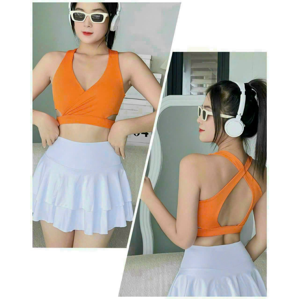 Ao Bra Khoét Eo Chất Thun Cực Xinh