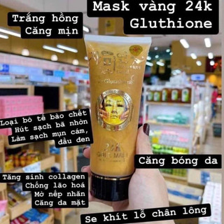 Gel mặt nạ vàng 24k l- glutathione - hàn quốc