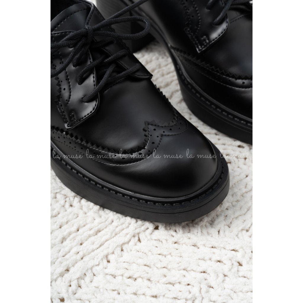 La muse - Giày oxfords cao gót Herin