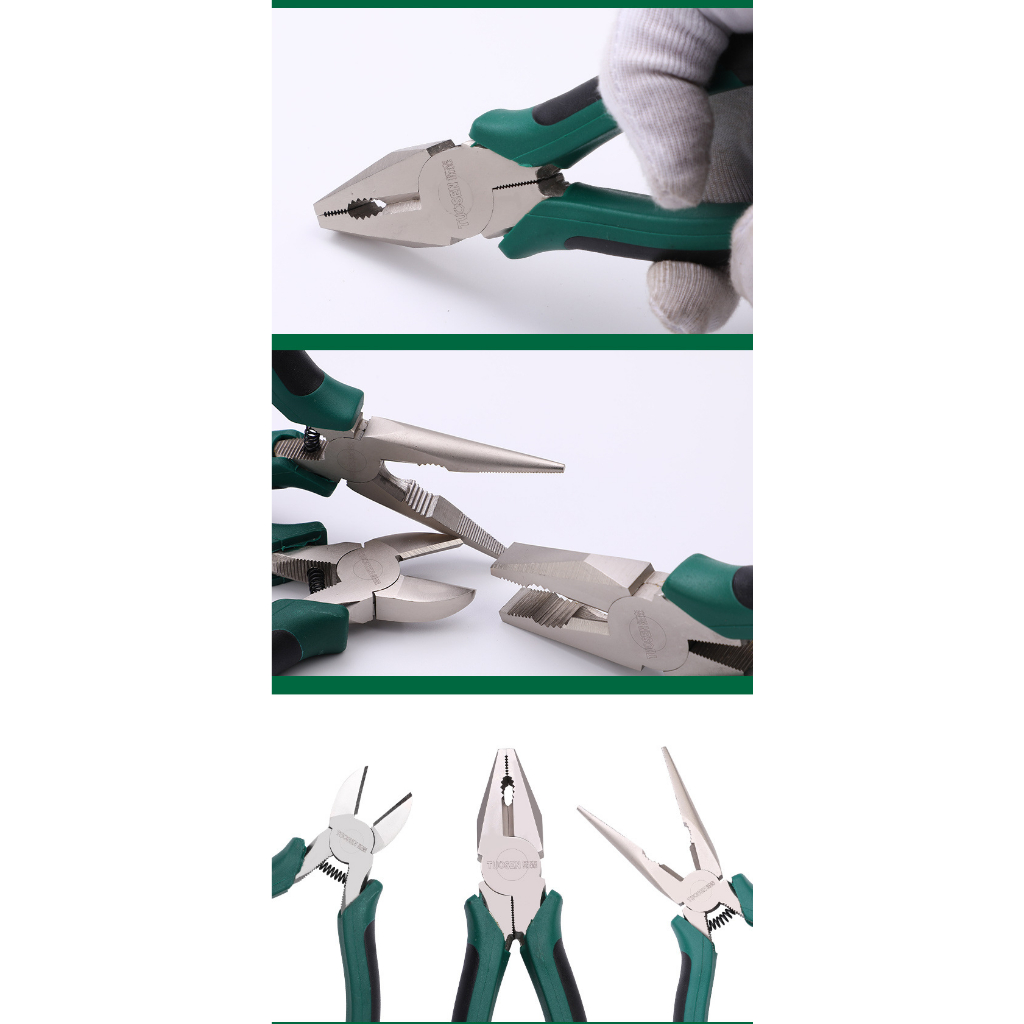 Kìm 8inch, kẹp 6inch - 8inch, căt 6 inch, đa năng Tuosen