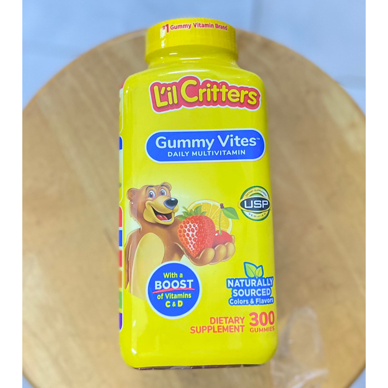Kẹo Dẻo L'il Critters Gummies Vites 300V - USA🇺🇸