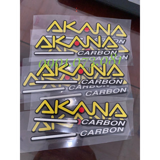 Tem Akana Carbon Phản Quang ghép
