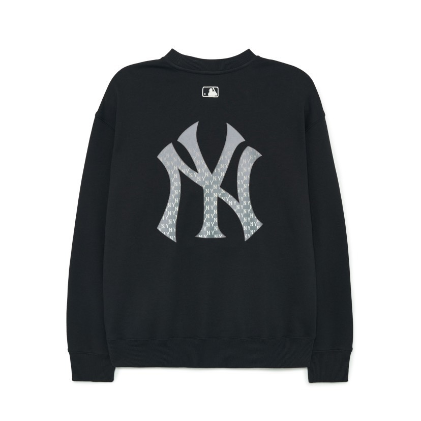 Áo Sweater MLB Monogram Gradation in hình nam nữ cao cấp Áo nỉ MLB nam nữ thêu logo nam nữ mới nhất