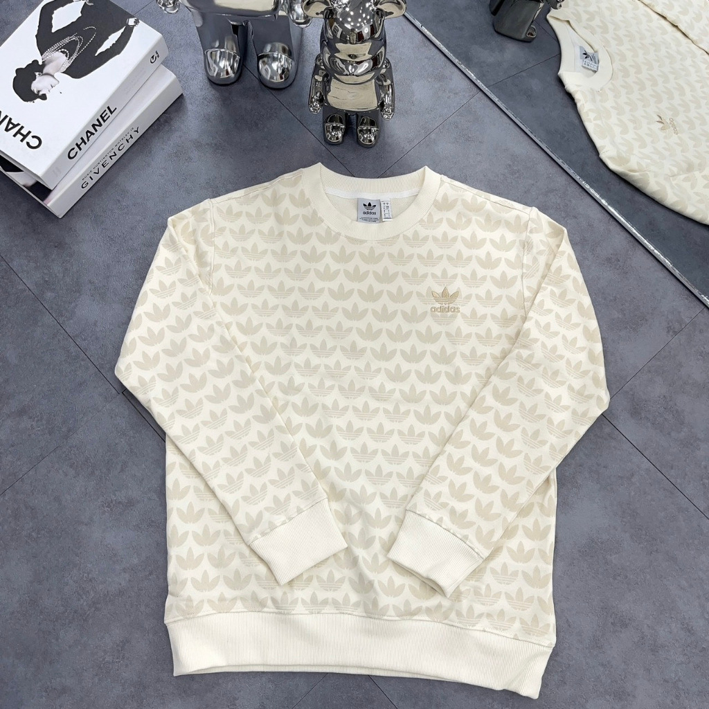 Áo sweater thêu logo nam nữ cao cấp Áo nỉ thu đông in hoạ tiết hot trend mới nhất