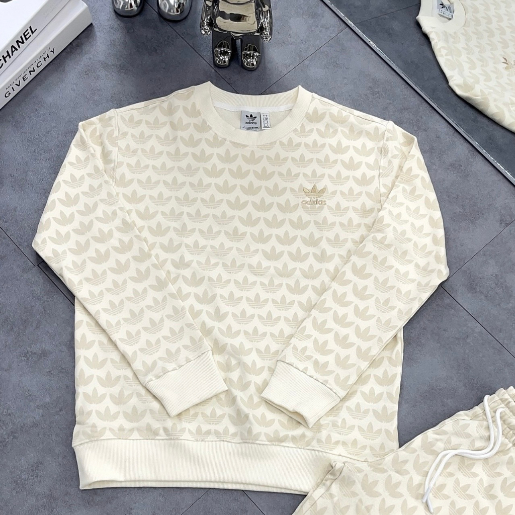 Áo sweater thêu logo nam nữ cao cấp Áo nỉ thu đông in hoạ tiết hot trend mới nhất