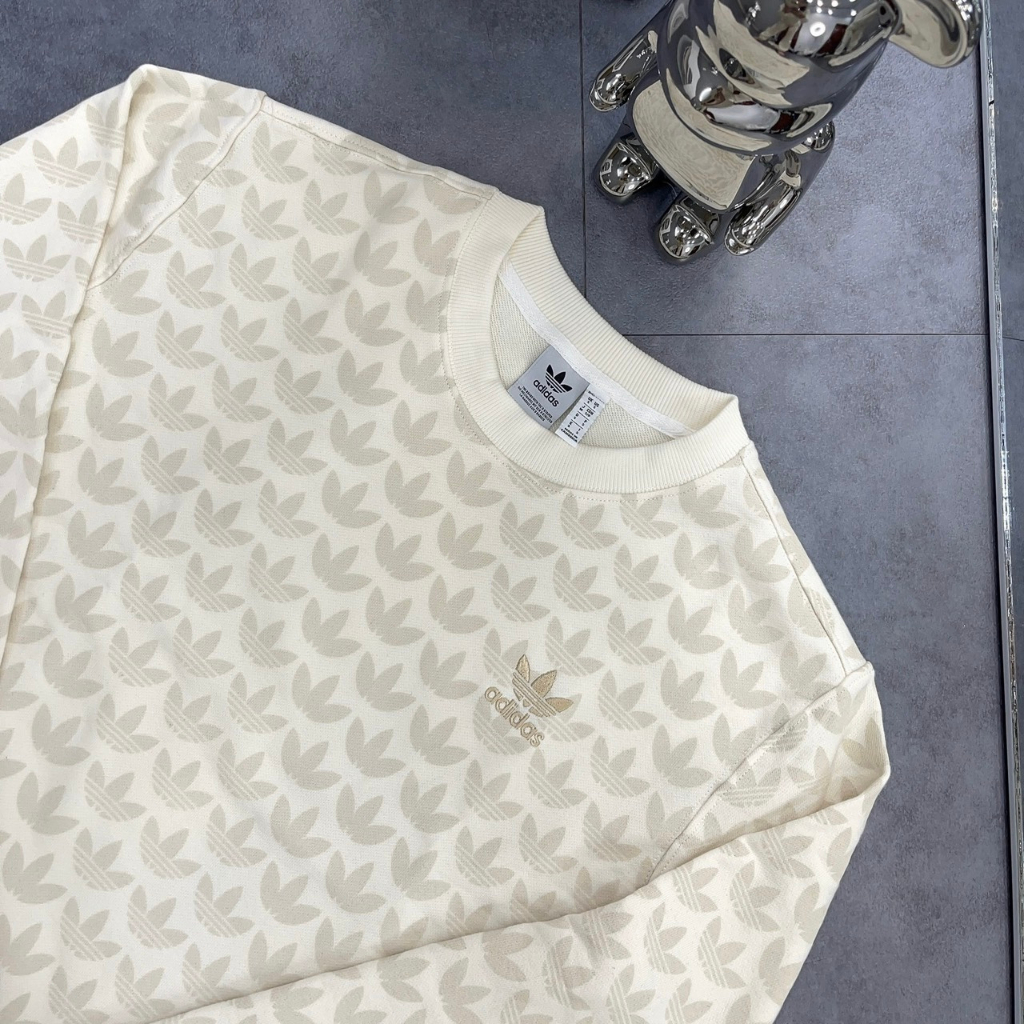 Áo sweater thêu logo nam nữ cao cấp Áo nỉ thu đông in hoạ tiết hot trend mới nhất