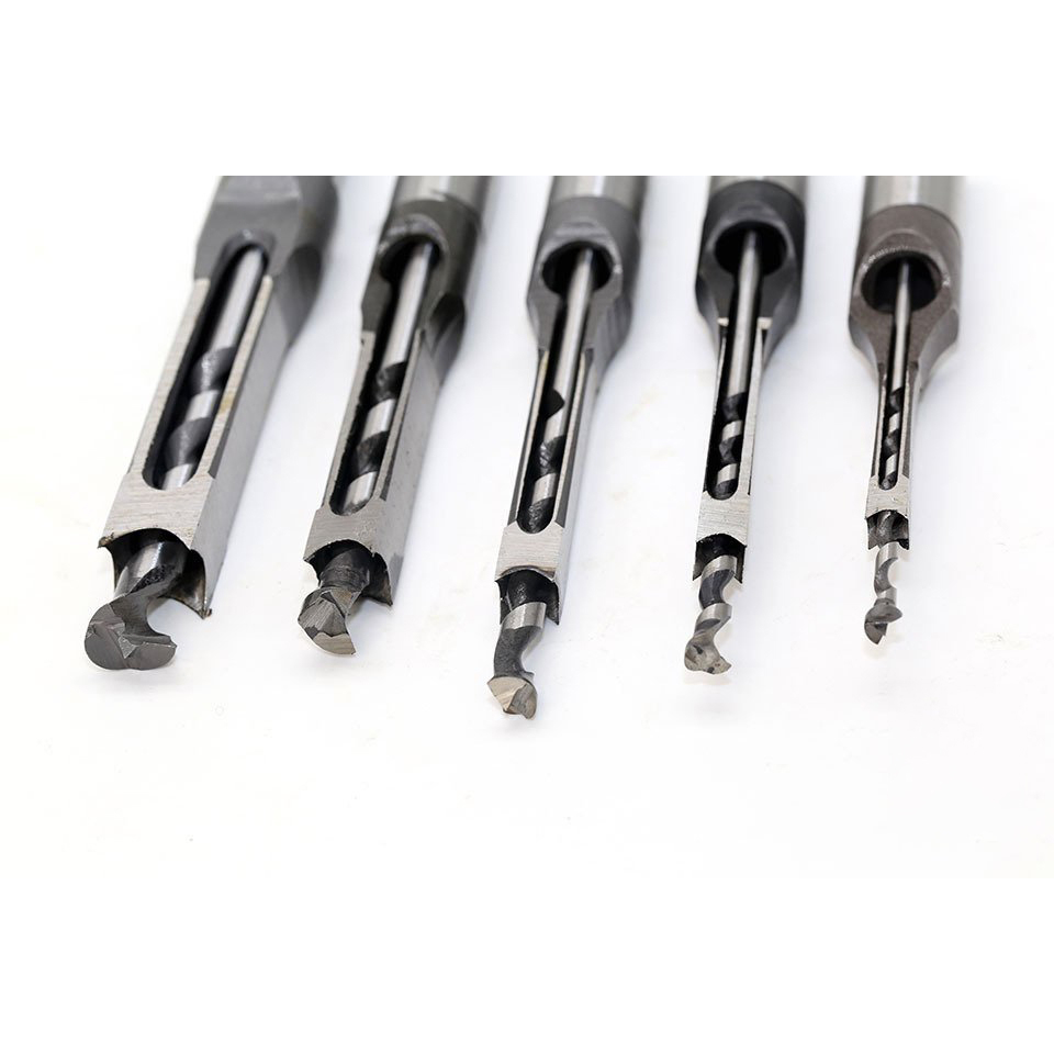 Mũi khoan đục lỗ vuông tạo mộng trên gỗ 6.35 - 12.7mm