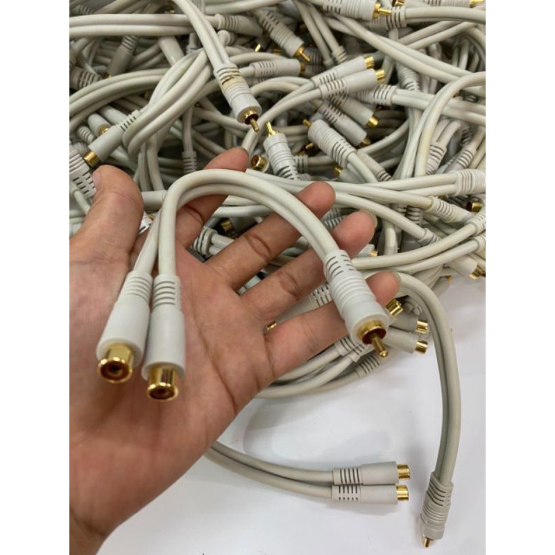 Dây chia AV hoa sen 1 ra 2 hàng bãi nhật