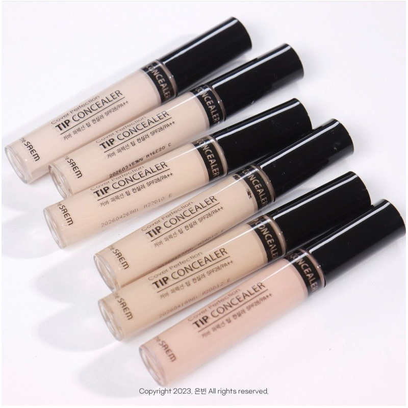 Kem che khuyết điểm The Saem Cover Perfection Tip Concealer (6.5g)