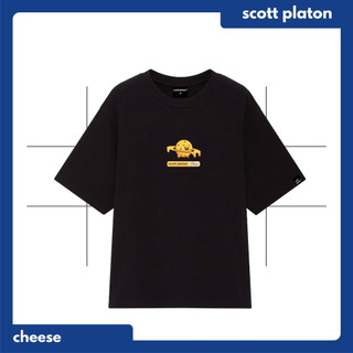 Scott Platon Áo thun Cheese - Chất liệu cotton dày dặn đứng form