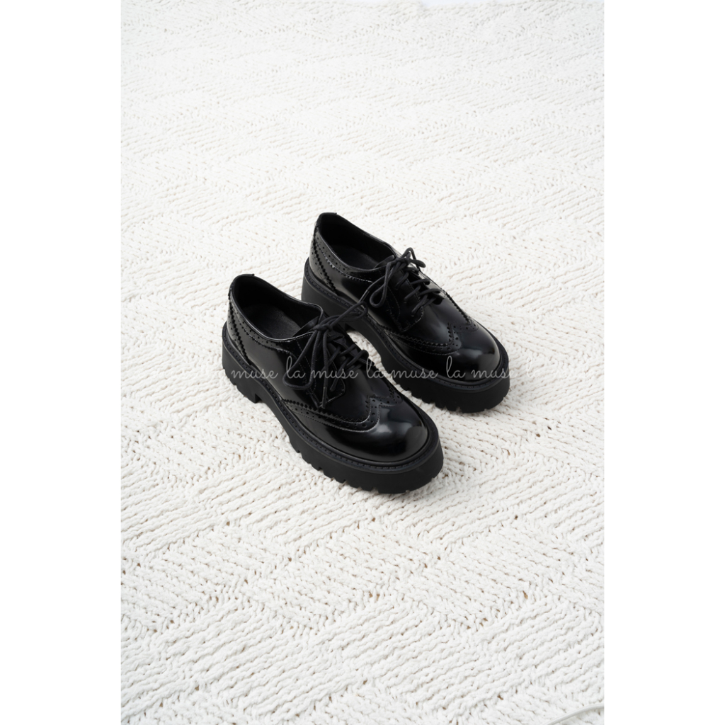 La muse - Giày nữ oxfords cao gót Timoz