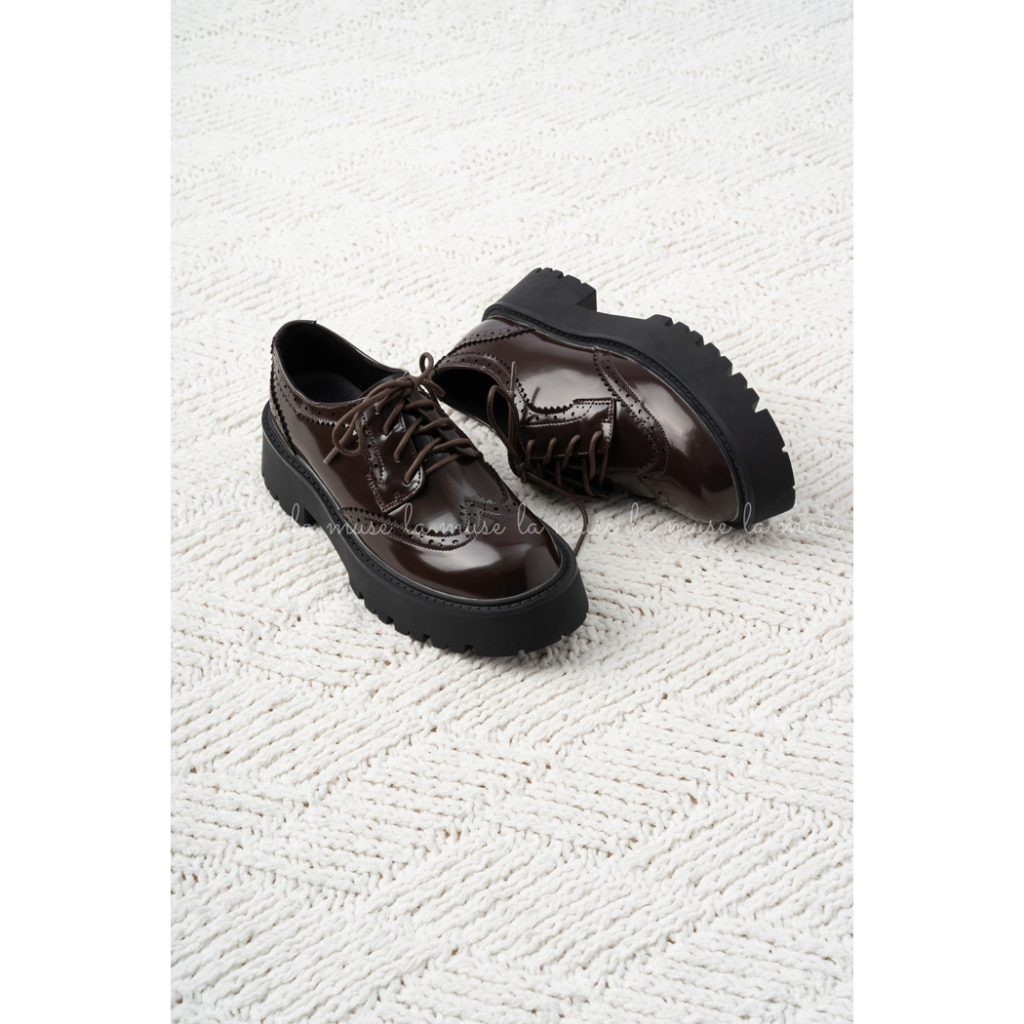 La muse - Giày nữ oxfords cao gót Timoz