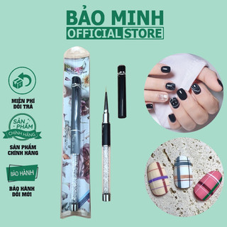 Cọ vẽ nét nail đẹp - Cọ râu trang trí móng tay - Dụng cụ làm nail - Cọ nét thân đá số 2, 3