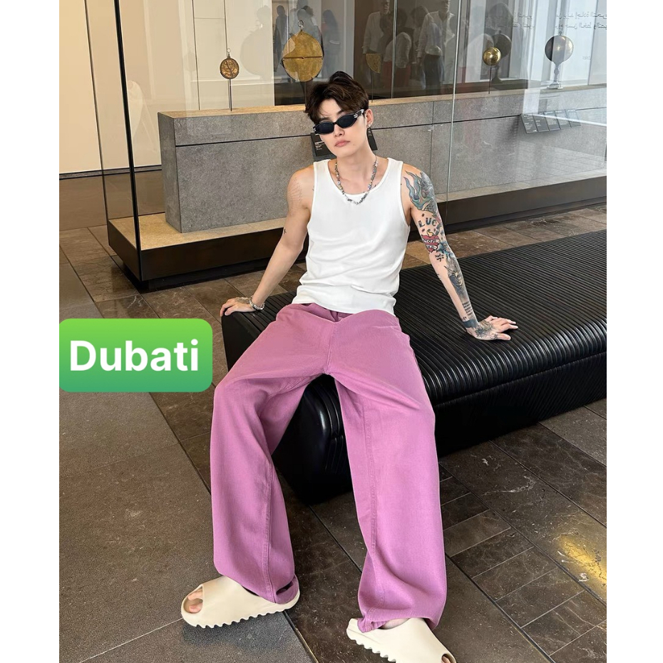Quần kaki suông unisex nam nữ cao cấp basic nhiều màu phong cách sành điệu mới - DUBATI FASHION