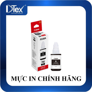 Mực in Canon GI-790BK Black Ink Tank (GI-790BK) - Hàng Chính Hãng