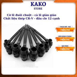 Cờ lê đuôi chuột cle giàn giáo 12x14 (mm) đến 41x46 (mm), Kako Store