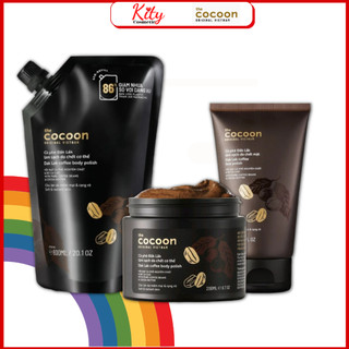 Cà phê Đắk lắk làm sạch da chết COCOON 200ml /Tẩy da chết mặt cà phê Đắk Lắk Cocoon 150ml