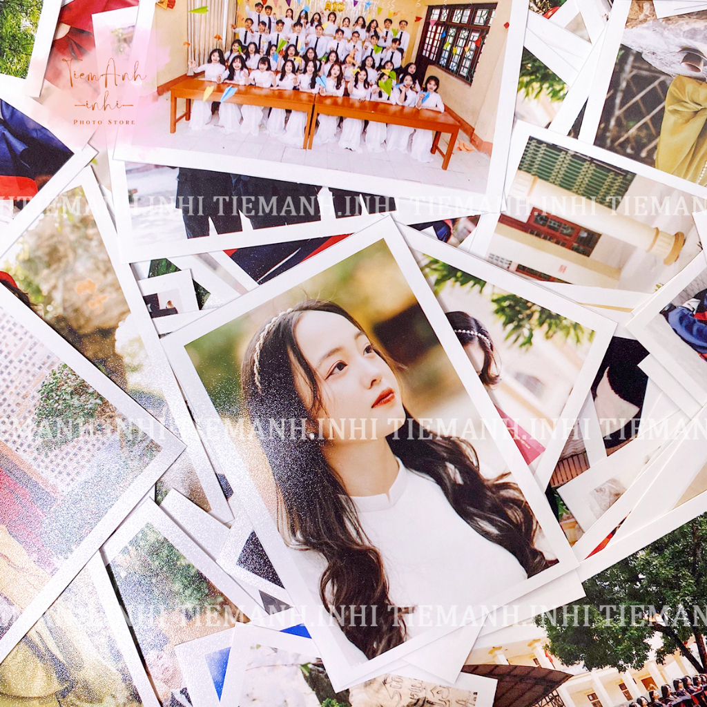 IN ẢNH 1K IN HÌNH POLARIOD THEO YÊU CẦU - ĐA DẠNG KÍCH THƯỚC 6x6,6x9,5x7- CHUẨN MÀU CỰC NÉT - KHÔNG PHAI LEM MỜ MÀU