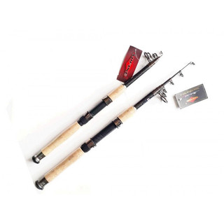Cần Câu máy Xếp 2m1 Đến 3m6 thu gọn 40cm-cần câu địa hình để cốp xe,du lịch