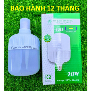 Bóng Đèn Led Trụ 20W Mỹ Linh Siêu Rẻ Tiết Kiệm Điện (BH 1 Năm - Bao Đổi Trả)