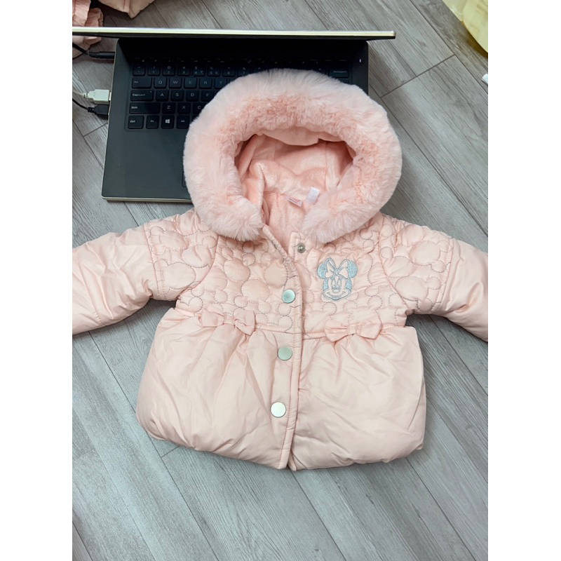 Áo Khoác Hồng Cam Dư Xịn Bé Gái