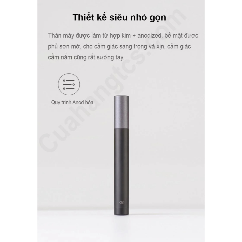 Máy cắt lông mũi ZHIBAI HN1 chính hãng