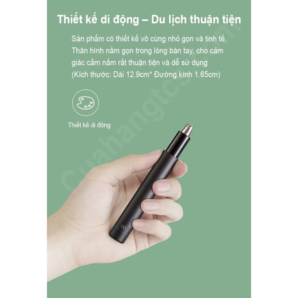 Máy cắt lông mũi ZHIBAI HN1 chính hãng