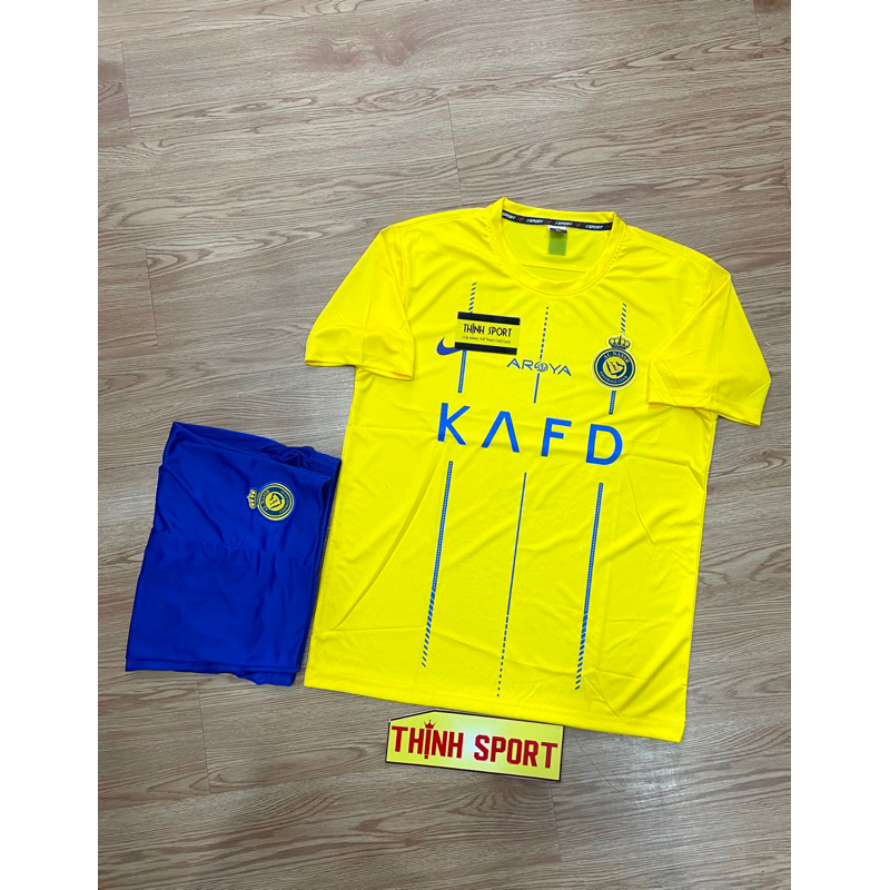 Quần áo bóng đá Al Nassr, Ronaldo, quần áo bóng đá in tên số theo yêu cầu
