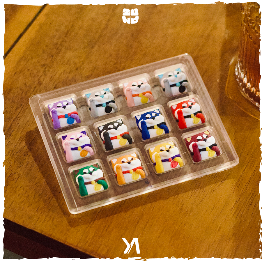 Artisan Maneki Shiba Zuno Studio Chính Hãng | Keeb Accessories